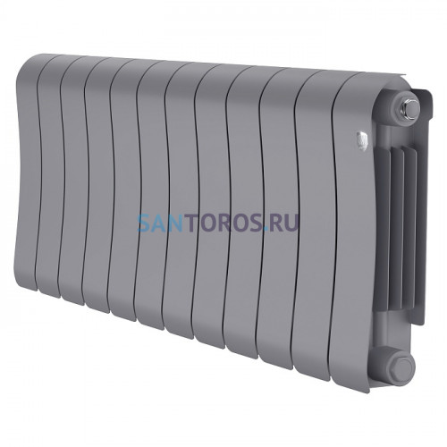 Радиатор биметаллический Royal Thermo Infinity 300 Silver Satin - 12 секционный (НС-1683522 РОЯЛ ТЕРМО)